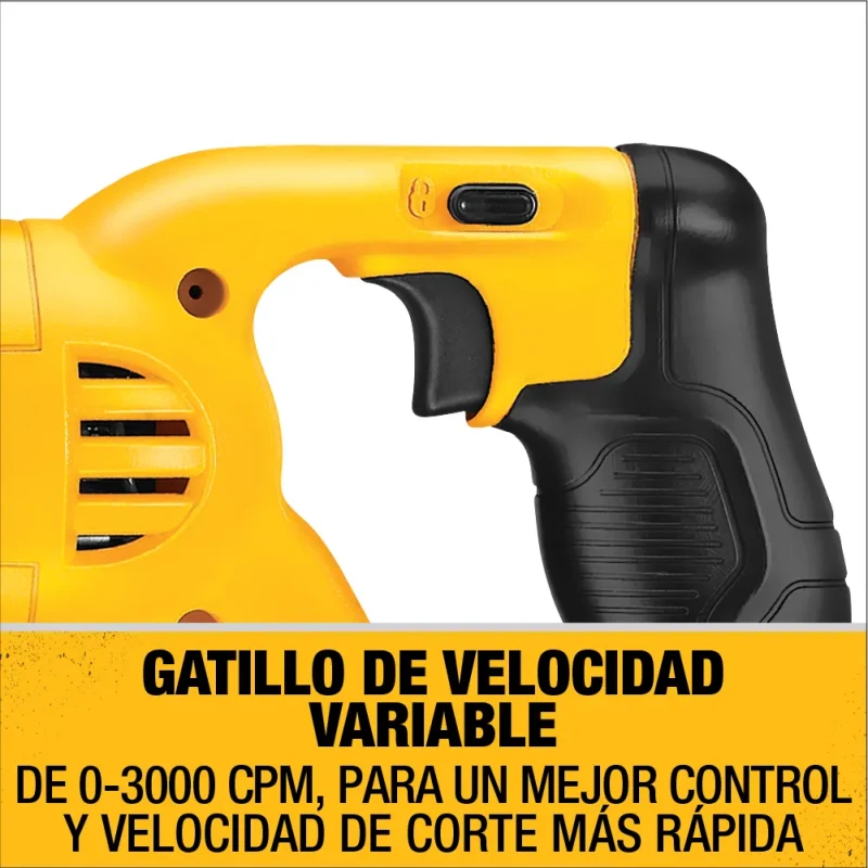 Sierra Sable Inalámbrico 20v Max DEWALT - Imagen 3